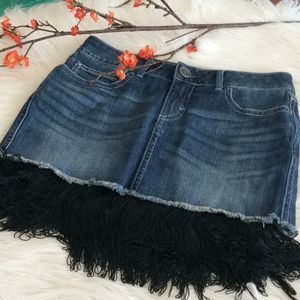 💞WRANGLER premium patch 💞tassels skirt
